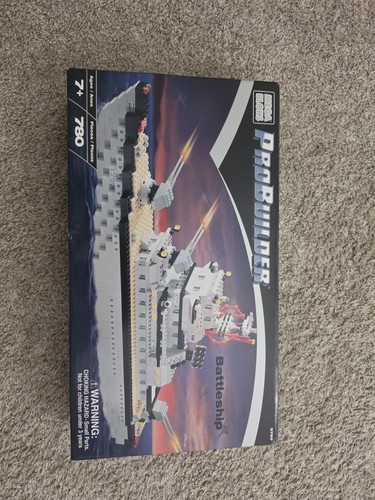 2001 mega bloks battleship pro - mega,